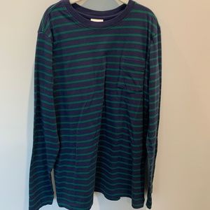 Hanna Andersson striped long sleeved t-shirt - 150 cm/US12